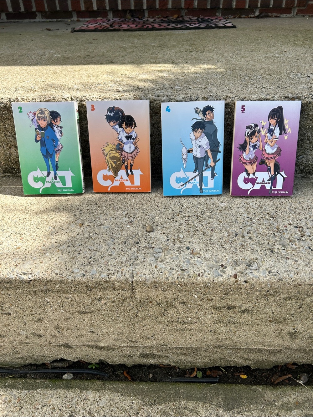 Cat Paradise Volumes 2-5 (Color Cover Set)